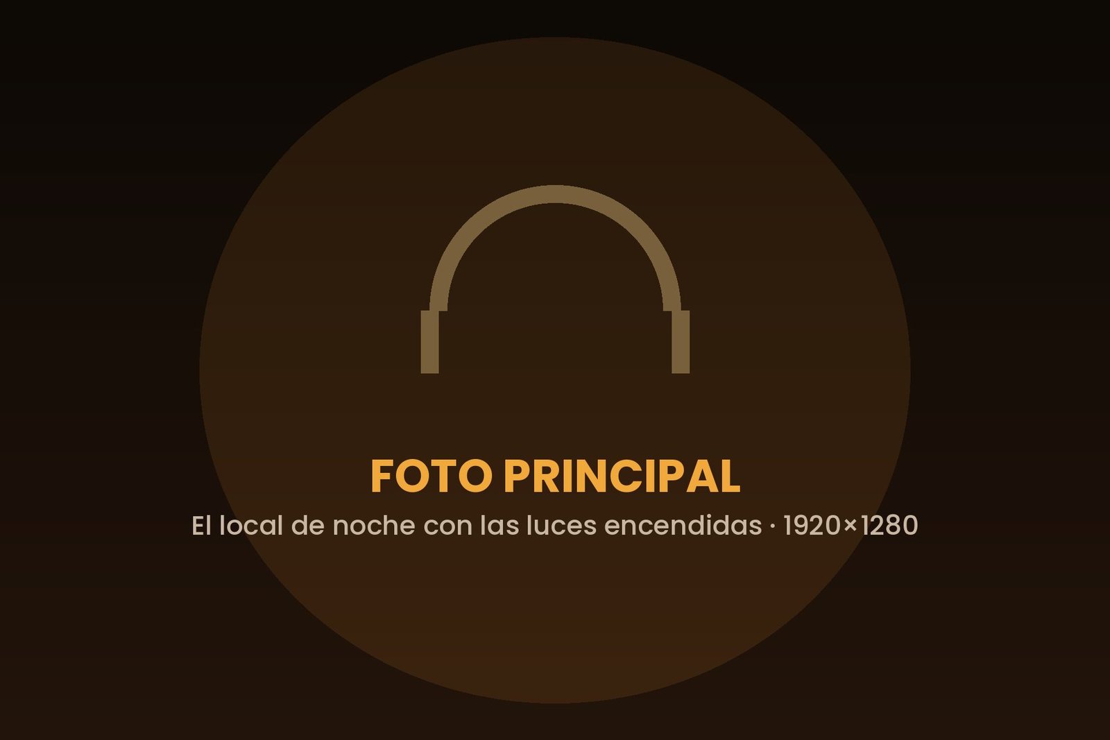 El jardín de Ferro Chill de noche